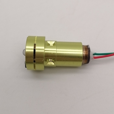 Modo de potencia de salida CW 555nm 551nm 15mW Modulo de diodo láser de línea de puntero láser verde